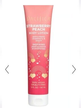 Pacifica Strawberry Peach Body Lotion, NIP